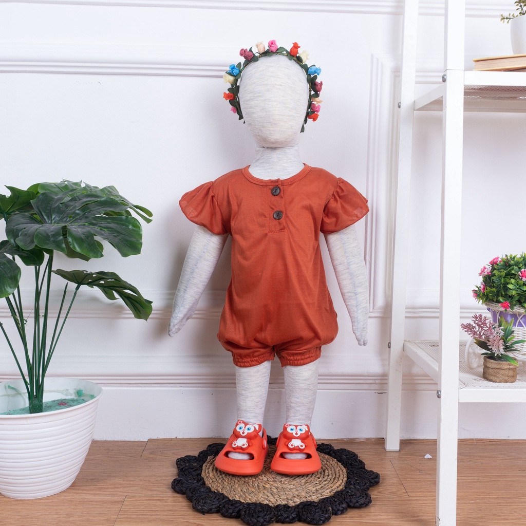 IL - Iley Romper Rample Baby 0-2 Tahun /Jumper Bodysuit Bayi Anak Perempuan