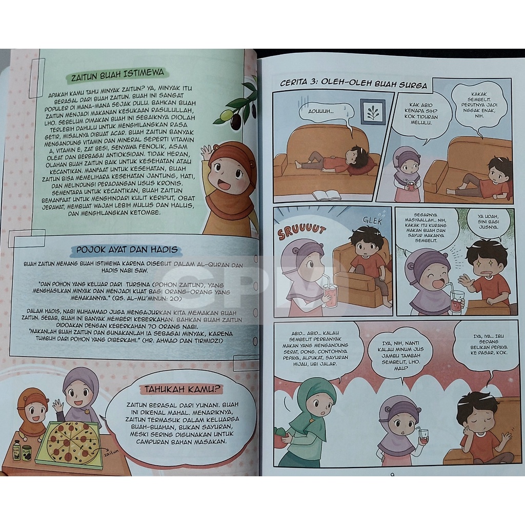 Buku Anak : Komik Sains Qurani | Full Color | Ihsan Kids