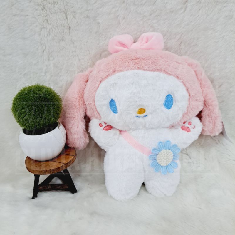 Boneka My Melody Flower Bag M Boneka My Melody Bulu Soft Boneka My Melody