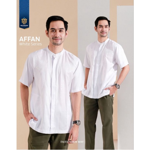 KOKO PUTIH MUSLIMADANI LENGAN PENDEK