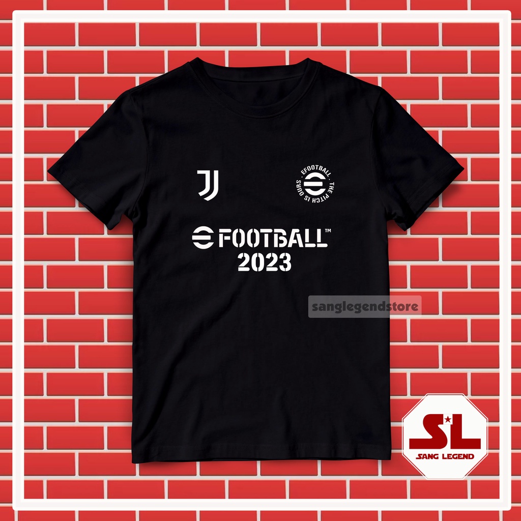 KAOS TSHIRT DISTRO PRIA EFOOTBALL PES MOBILE CLUB JUVENTUZZ. 2023