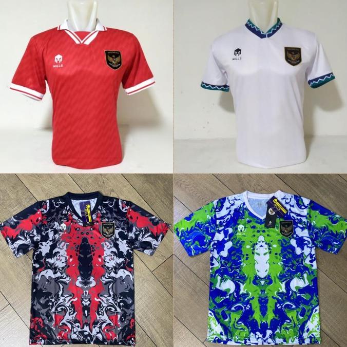 Kaos Bola Timnas Indonesia / Jersey Timnas Indonesia / Seragam Timnas