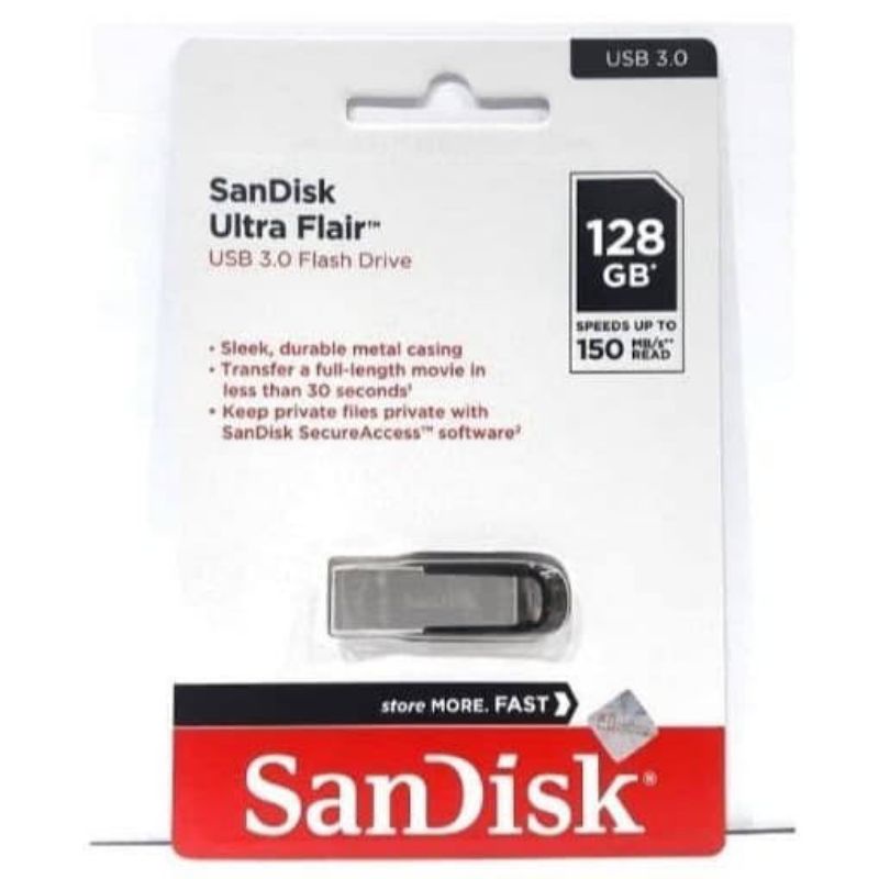 FLASHDISK SANDISK ULTRAFLAIR USB 3.0 128GB