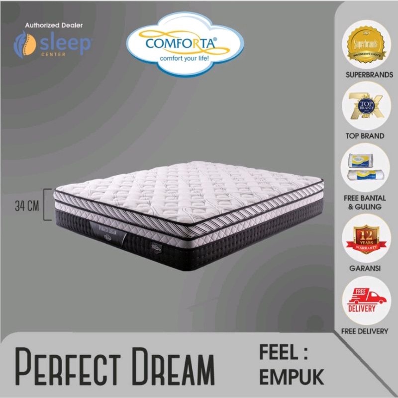 KASUR SPRING COMFORTA PERFECT DREAM