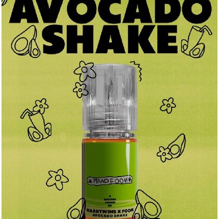 LIQUID MAAD FOOM AVOCADO SHAKE 30ML TERMURAH