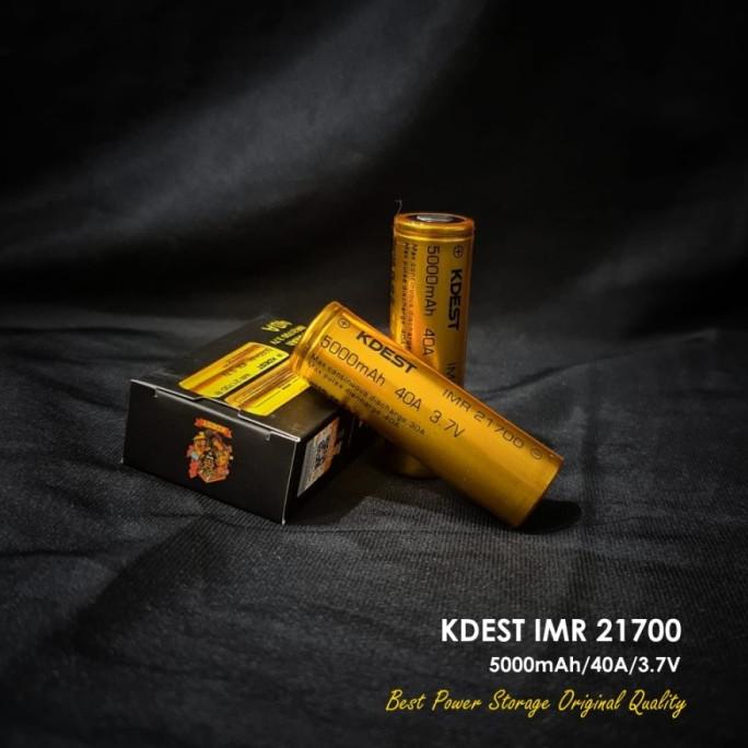Battery 21700 Kdest 5000mAh 40A AUTHENTIC