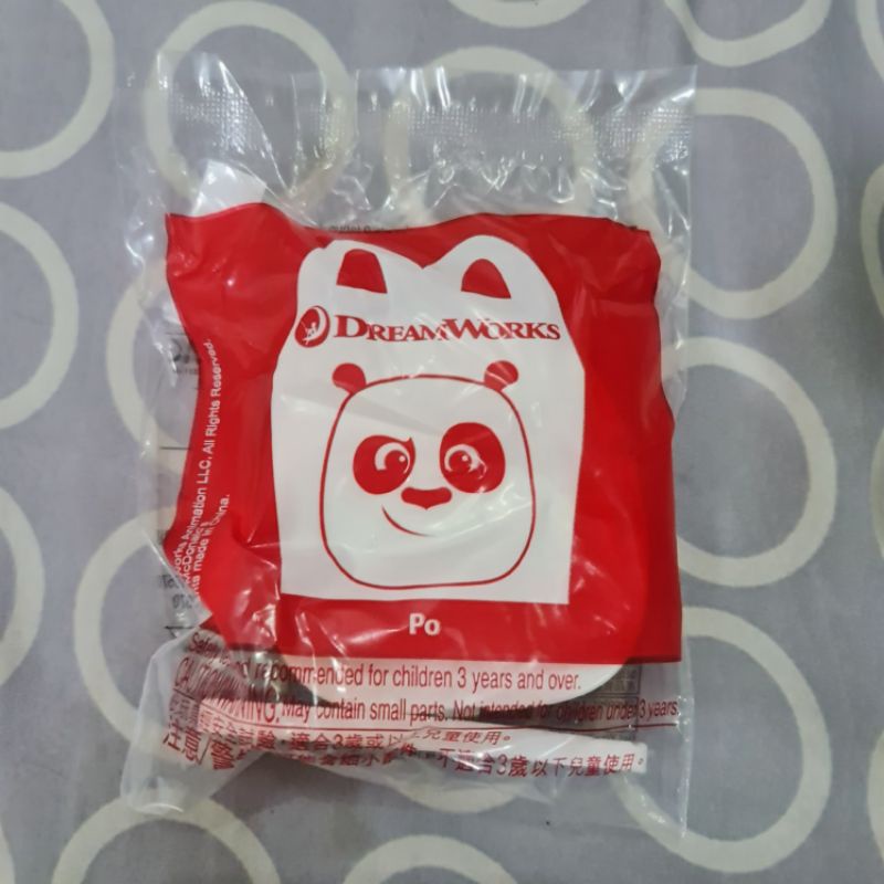 Mainan Mcd Mcdonald Mcdonalds Kungfu Panda 1 2 PO DreamWorks Original