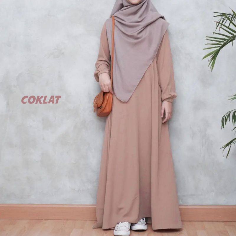 ALIVA DRESS TUNIK ATASAN WANITA TERBARU / ATASAN TUNIK / BAJU MUSLIM /KEKINIAN / GAMIS