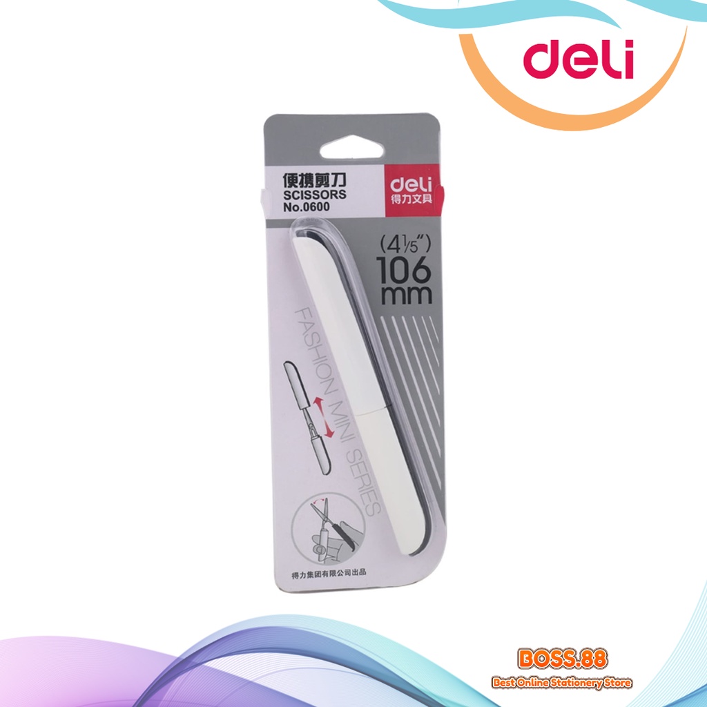 

SCISSORS / GUNTING LIPAT DELI 0600
