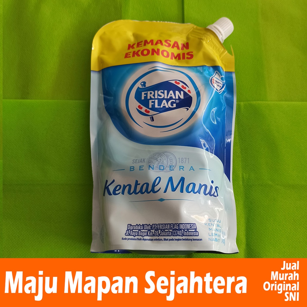 

Susu Bendera POUCH SKM Putih Frisian Flag 560gr