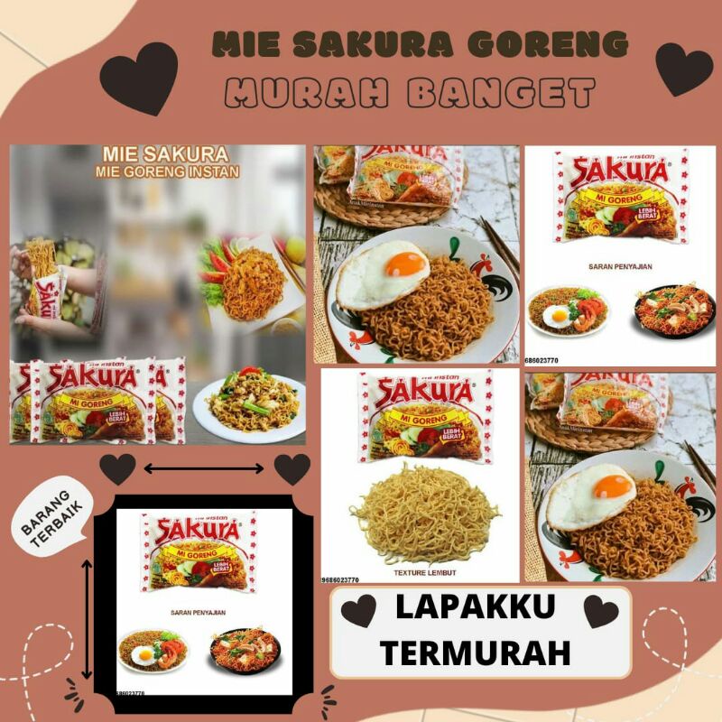 

MIE INSTAN SAKURA GORENG / MIE SAKURA MURAH BANGET