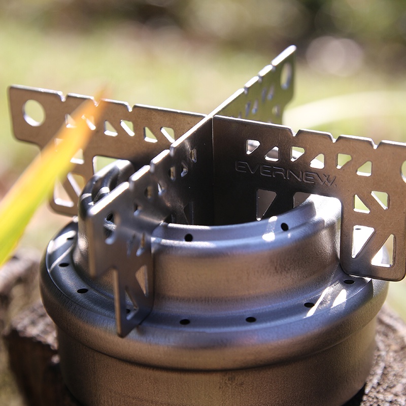 Kompor Ultralight Evernew Titanium Alcohol Stove