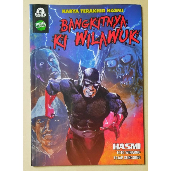 Komik original Gundala : Bangkitnya Ki Wilawuk / karya terakhir Hasmi