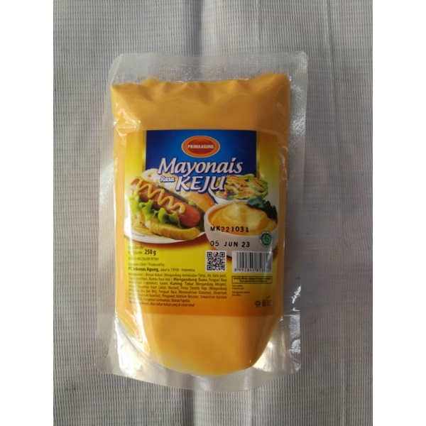 

Mayonais keju prima Agung 250g