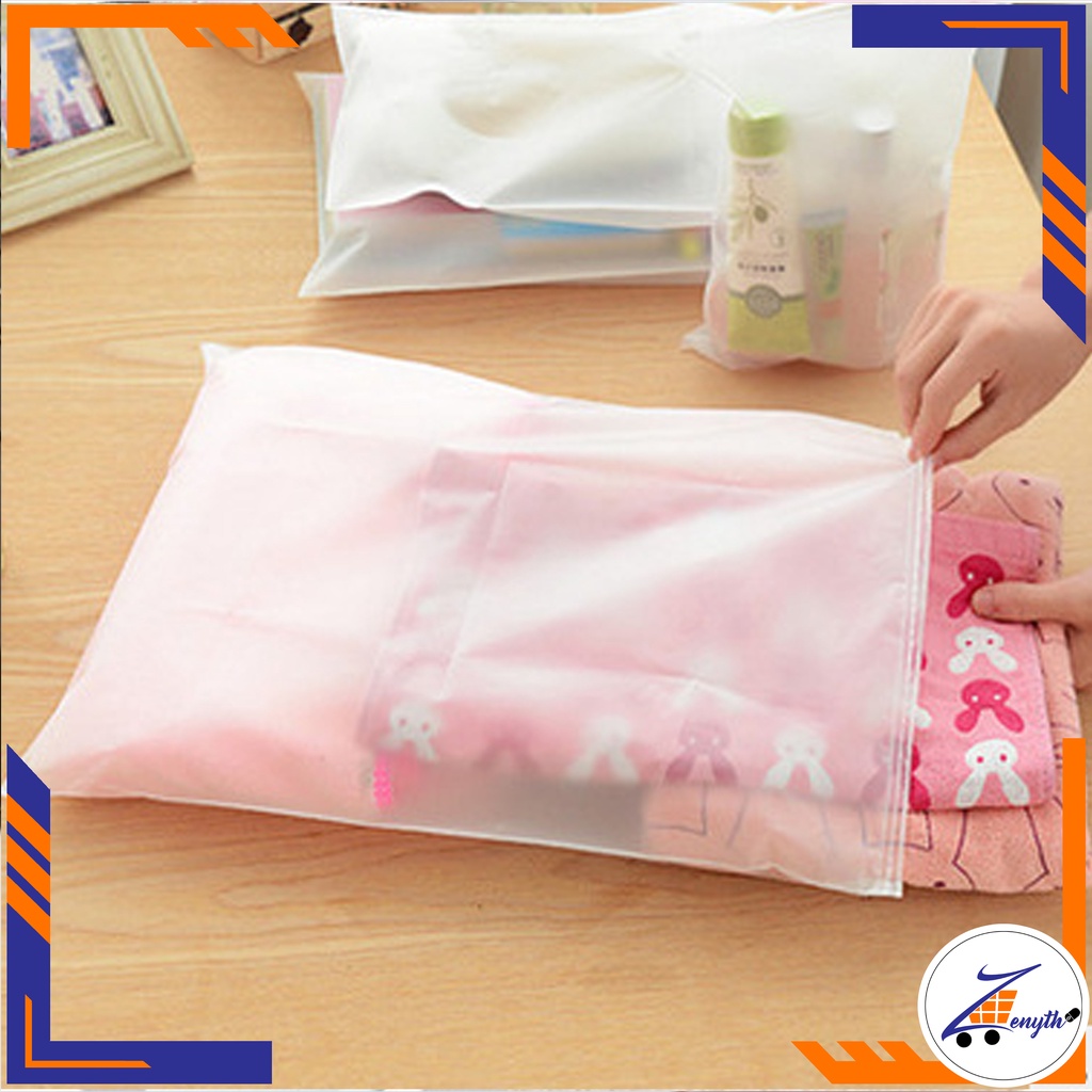 Plastik Zip Lock Size BESAR / Plastik Travel Zipper Bag