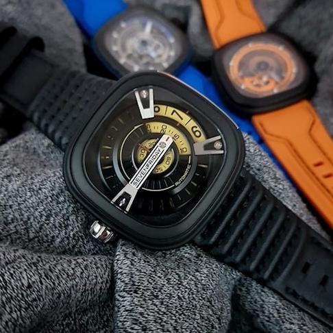 Jam Tangan Pria Desain Mewah Dengan Box Seven Friday Sf M2/01 Tokolembar