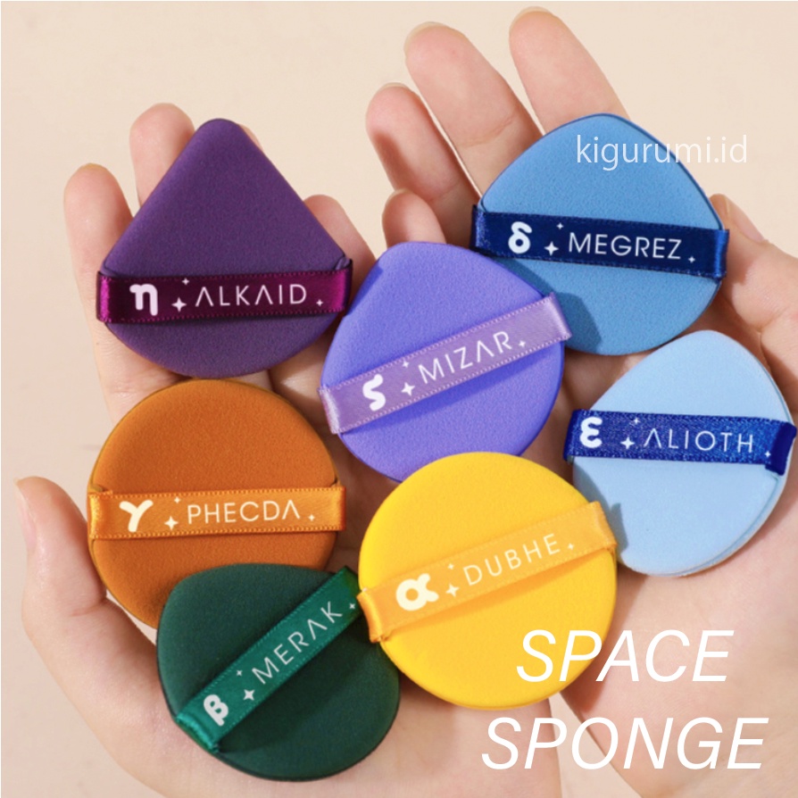 Powder Puff Beauty Sponge Space Make Up Applicator XX078