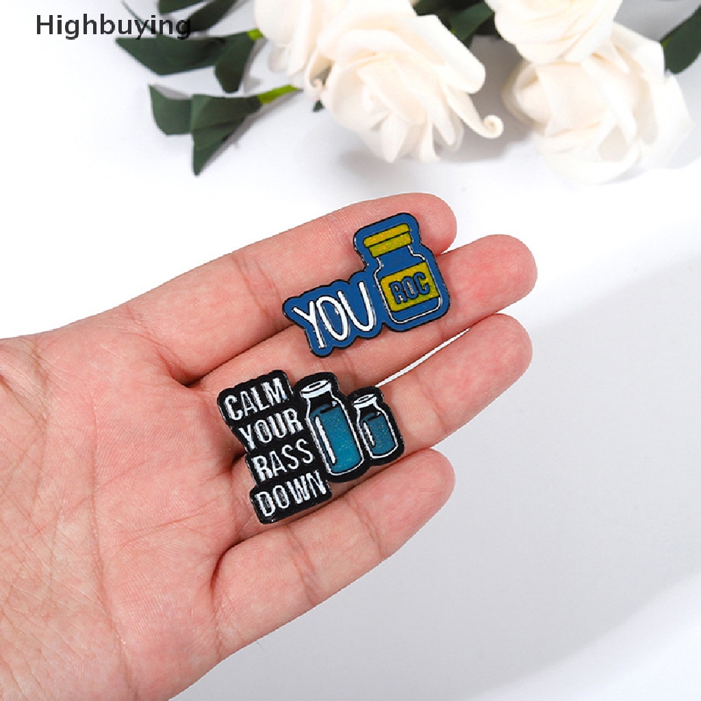 Hbid Bros Pin Enamel Seri Wanita Untuk Aksesoris Pakaian / Hadiah Glory