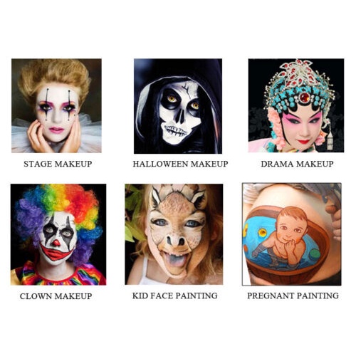 Face Painting Cat Wajah Golden Phoenix Face Paint 30g Terlaris Termurah By Bali Artemedia