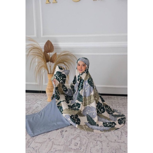 Mukena Standart Kanaya Twotone /Mukena Bali KANAYA / Mukena Katun rayon