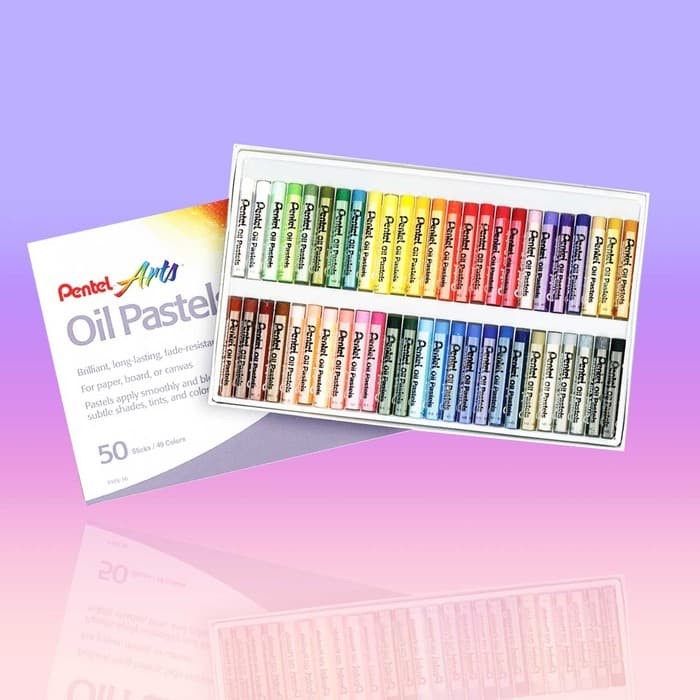 

Pastel Crayon Pentel Arts Oil Pastel 50 Warna