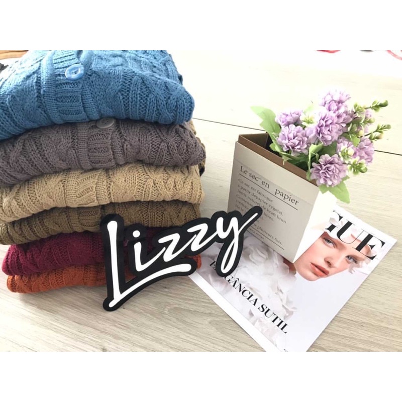 Lizzy - CARDIGAN CABLE TUMBLR PREMIUM