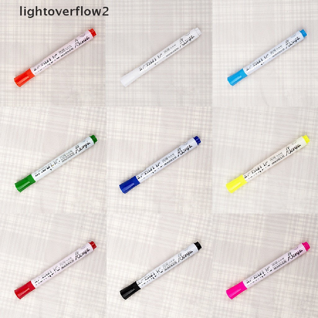 (lightoverflow2) Spidol Permanen Anti Air Untuk Graffiti / Kaca / Metal / Rock (ID)