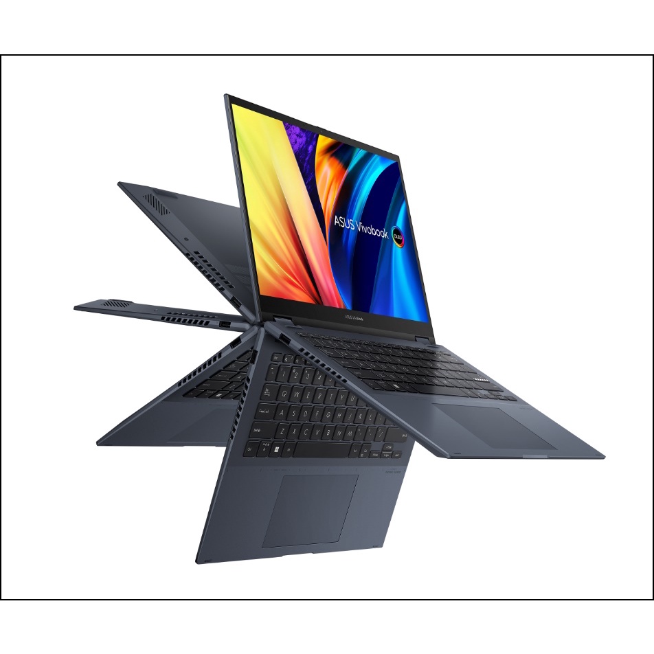 ASUS VIVOBOOK FLIP TN3402QA AMD RYZEN 5 5600H RAM16GB SSD512GB IPS TOUCHSREEN WINDOWS 11 &amp; OHS 2021 ORIGINAL