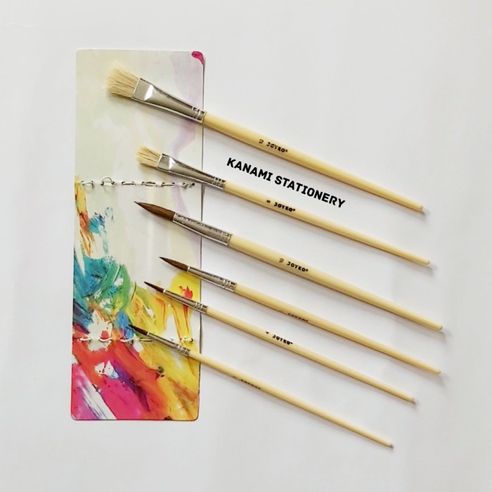 

Gilaa!!! Kuas Cat Air Acrylic Kuas Lukis Joyko Br-1 Brush. Trendi