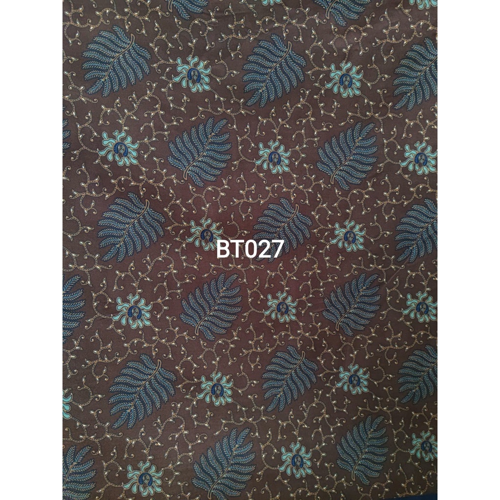 BT 027 kain batik terbaru jual meteran rollan harga per setengah meter  happychild