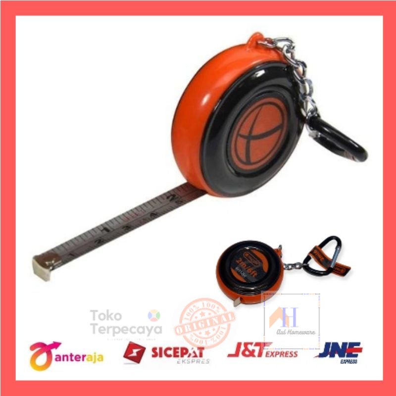 Meteran Mini 2 mtr / Tactix Meteran 2 Mtr