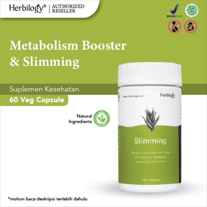 Herbal Slimming ( Kapsul Pelangsing Herba ) 60 Capsules x 550 mg