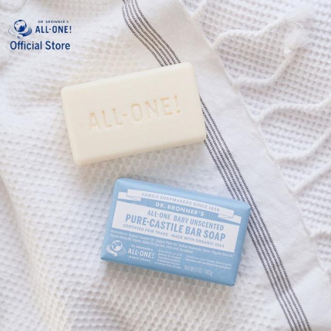 Dr. Bronner's Bronners Pure Castile Bar Soap - Sabun Mandi