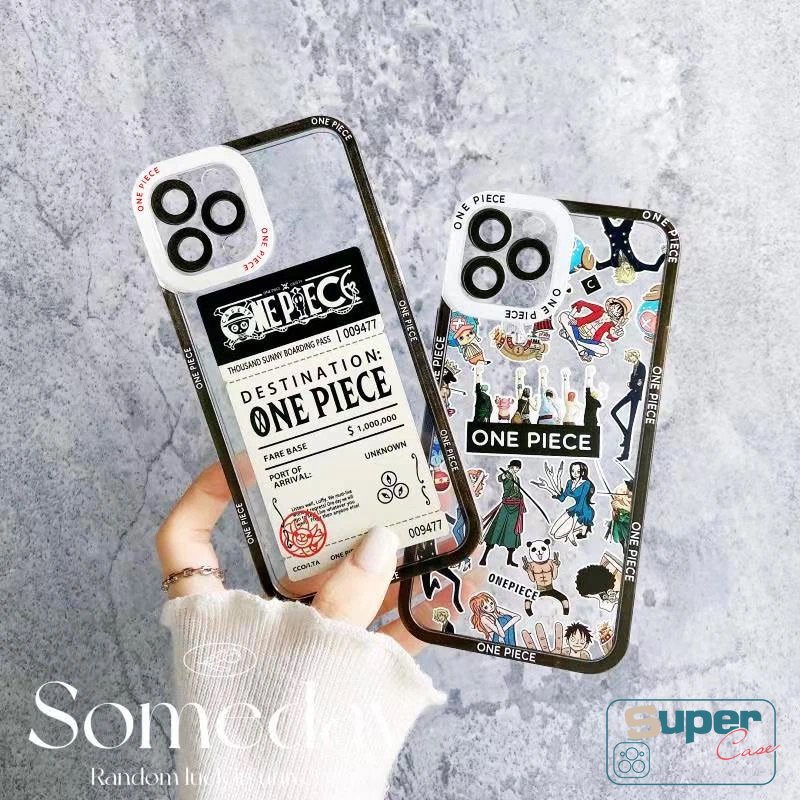 Oppo A15 A16K A5s A12 A16 A55 A78 A95 A54 A57 A58 A15s A7 A1K A76 Reno 8T 8 5 5F 7Z 7 6 A74 A5 A9 2020 A96 A3s A31 A12E A11 A94 A35 Kaos One Piece Kartun Trendy Casing TPU Empuk