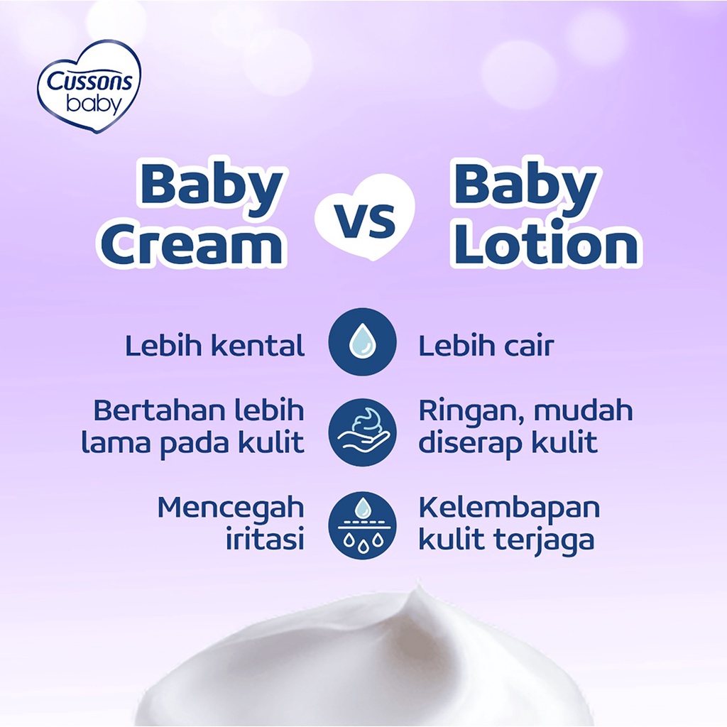 [ 2 PCS ] Cussons Baby Cream Fresh &amp; Nourish - Krim Bayi 50gr