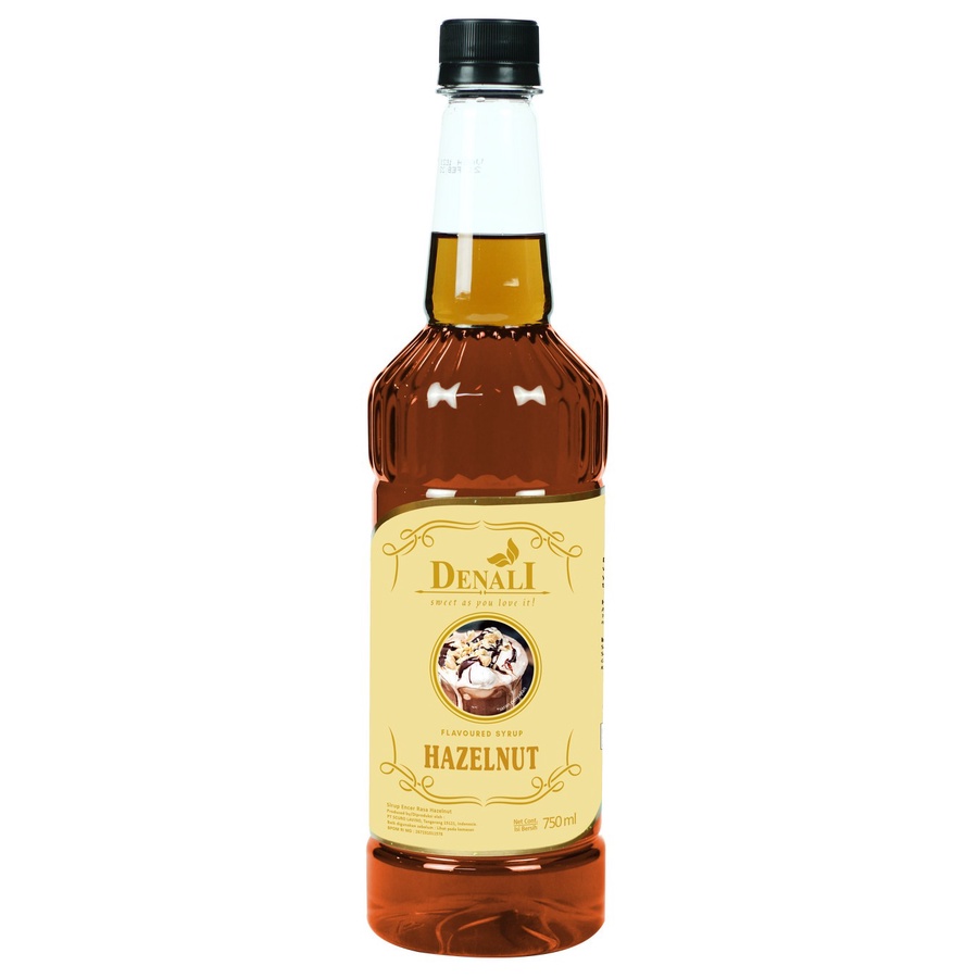 

DENALI HAZELNUT SYRUP 750ML, CAMPURAN MINUMAN KAFE PREMIUM DLL