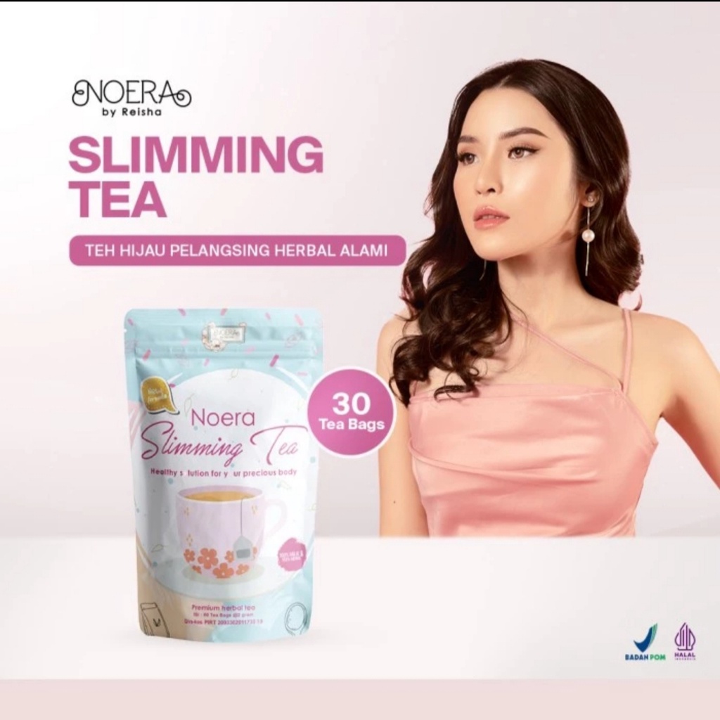 NOERA SLIMMING TEA - TEA PELANGSING HERBAL TUBUH TEH DIET PELUNTUR LEMAK, TEH DETOX, BEAUTY - noera 