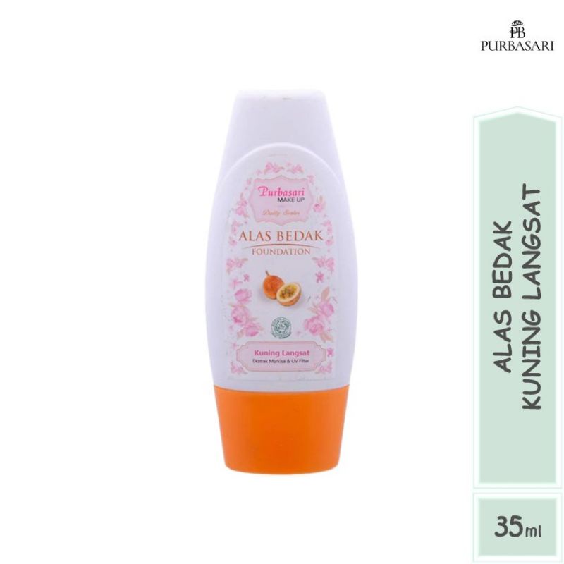 Purbasari Daily Series Alas Bedak Foundation 35ml-Alas Bedak