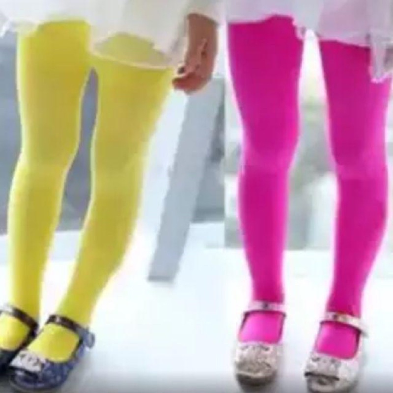 Stocking Anak dan Baby Perempuan 0-15Tahun, Legging Polos Celana Panjang Balet Import