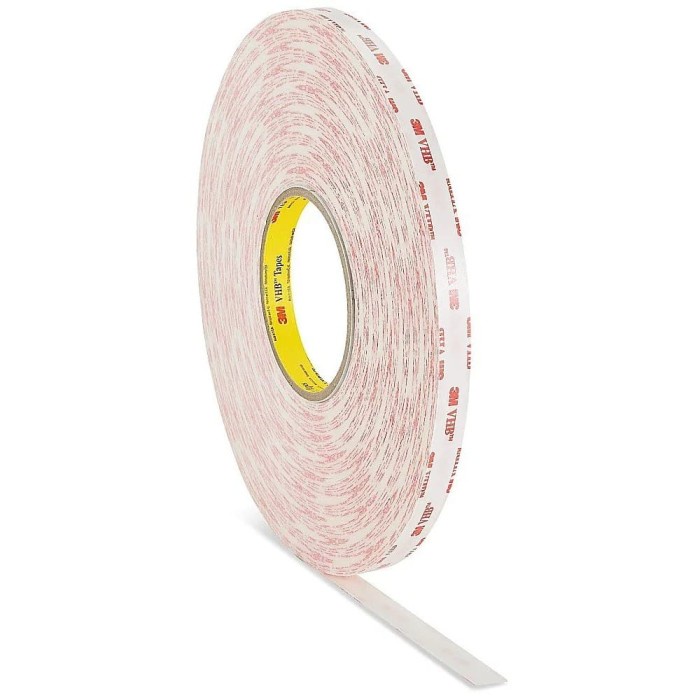 

Double Tape 3M Vhb 4632 (Pengganti 3M 4032) Uk 18Mmx25M