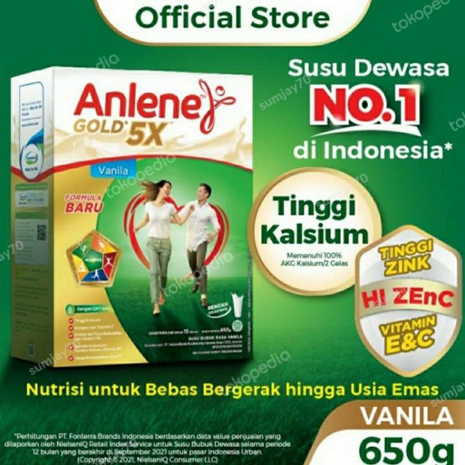 

[ COD ] ANLENE GOLD 650GRM