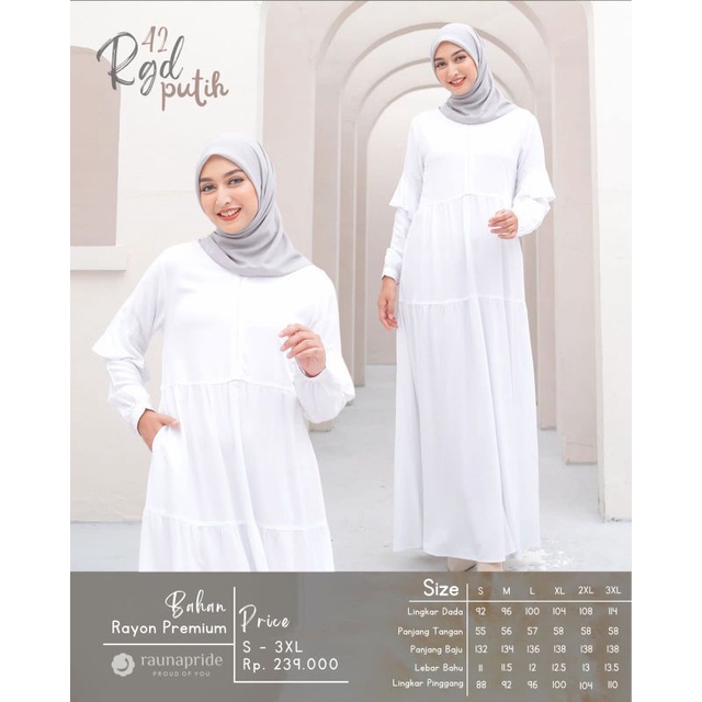 RAUNA RGD-42 GAMIS MODERN CASUAL