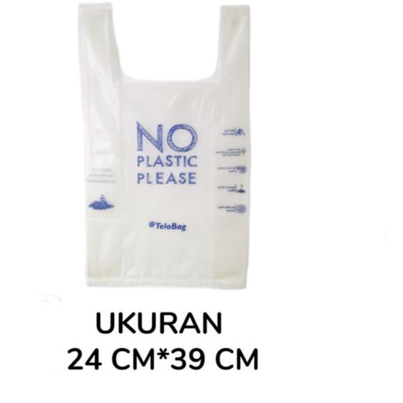 

KANTONG TELOBAG 24 X 39CM PLASTIK BIODEGRADABLE ECO FRIENDLY 50 PCS
