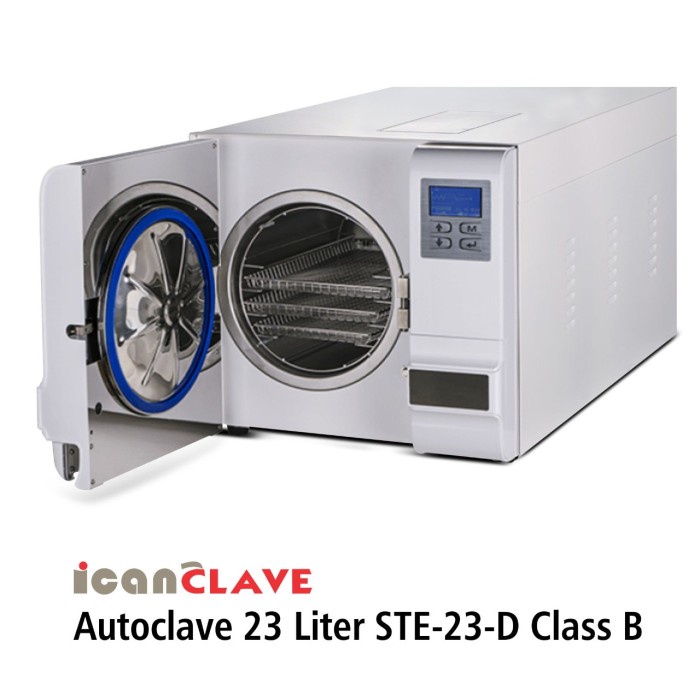 Autoclave IcanClave Steam Sterilizer STE 23 D Class B With Printer