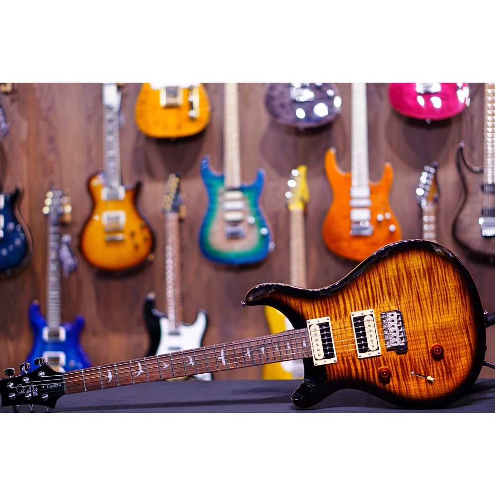 PRS SE Custom 24 Tobacco Sunburst Left hand &quot;Lefty&quot;
