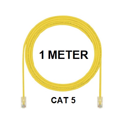 Inotrix 1M-UC5 Patchcord Kabel LAN 1M Internet RJ45 1 Meter Cat 5 Cat5 Cat 5e Cat5e M