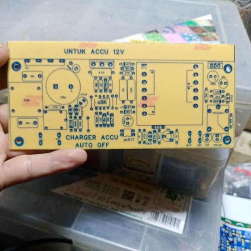PCB CAS AKI OTOMATIS OFF