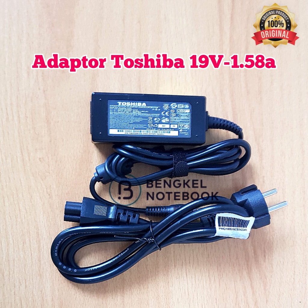 Adaptor Toshiba 19v - 1.58a Original 5.5mm*2.5mm