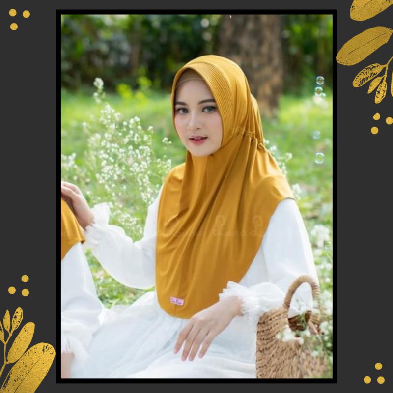 New Naura Hijab Serut Original Linalivia