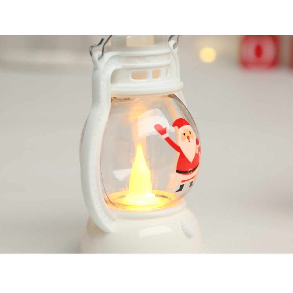 ღ Natal 2023 Portable Ligh Dekorasi Suasana Lentera Foto Berdandan Alat Peraga Pesta Natal Ornamen Lampu Perayaan Supplies Baru tahun